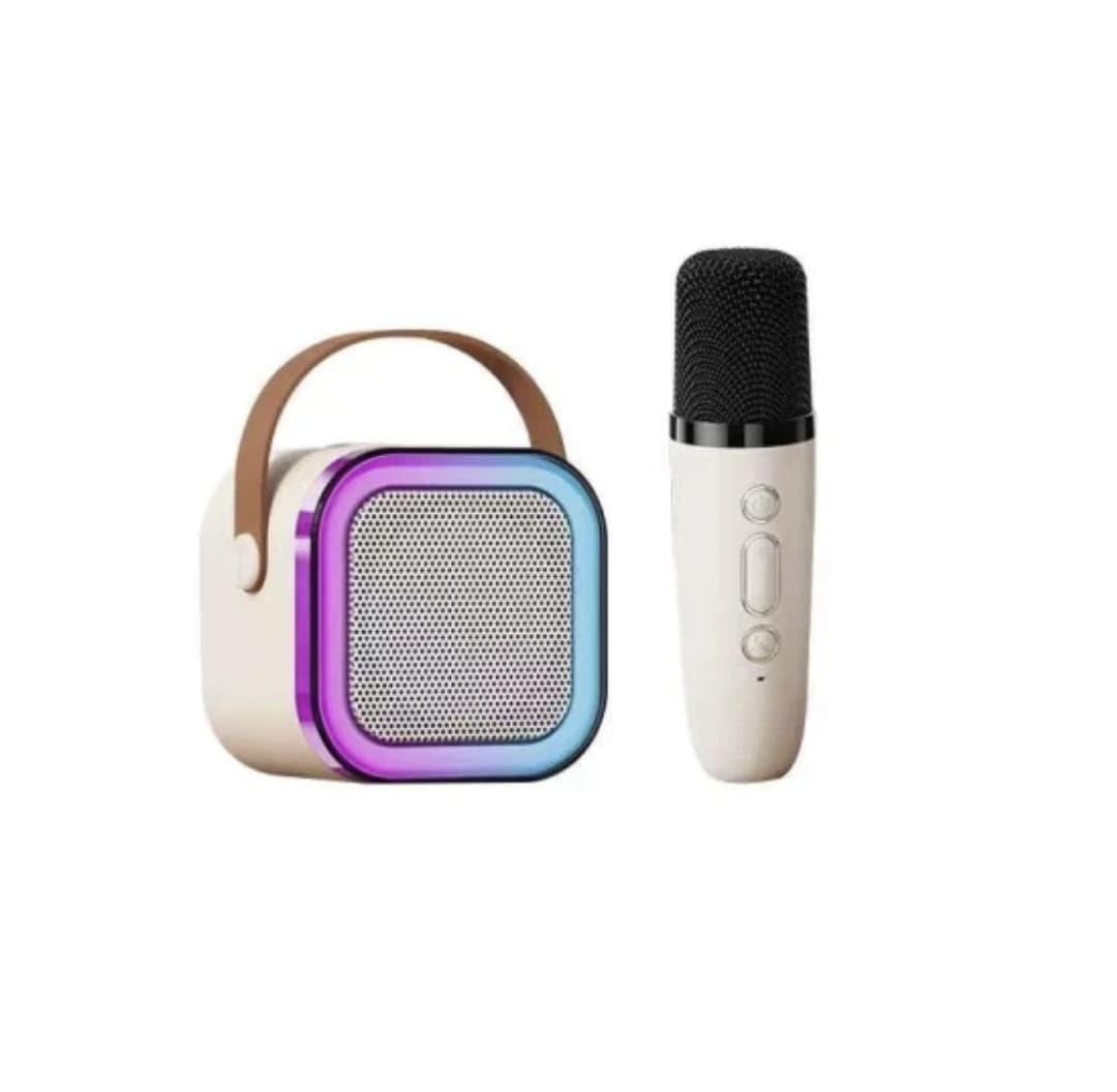 K12 Bluetooth Small Home KTV Microphone Speaker. 