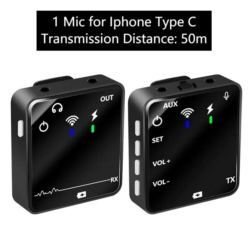 Audio Wireless Lavalier Microphone for GO PRO II Camera Interview Live Recording for IPhone Xiaomi Mobilephone PC DSLR Camera. 
