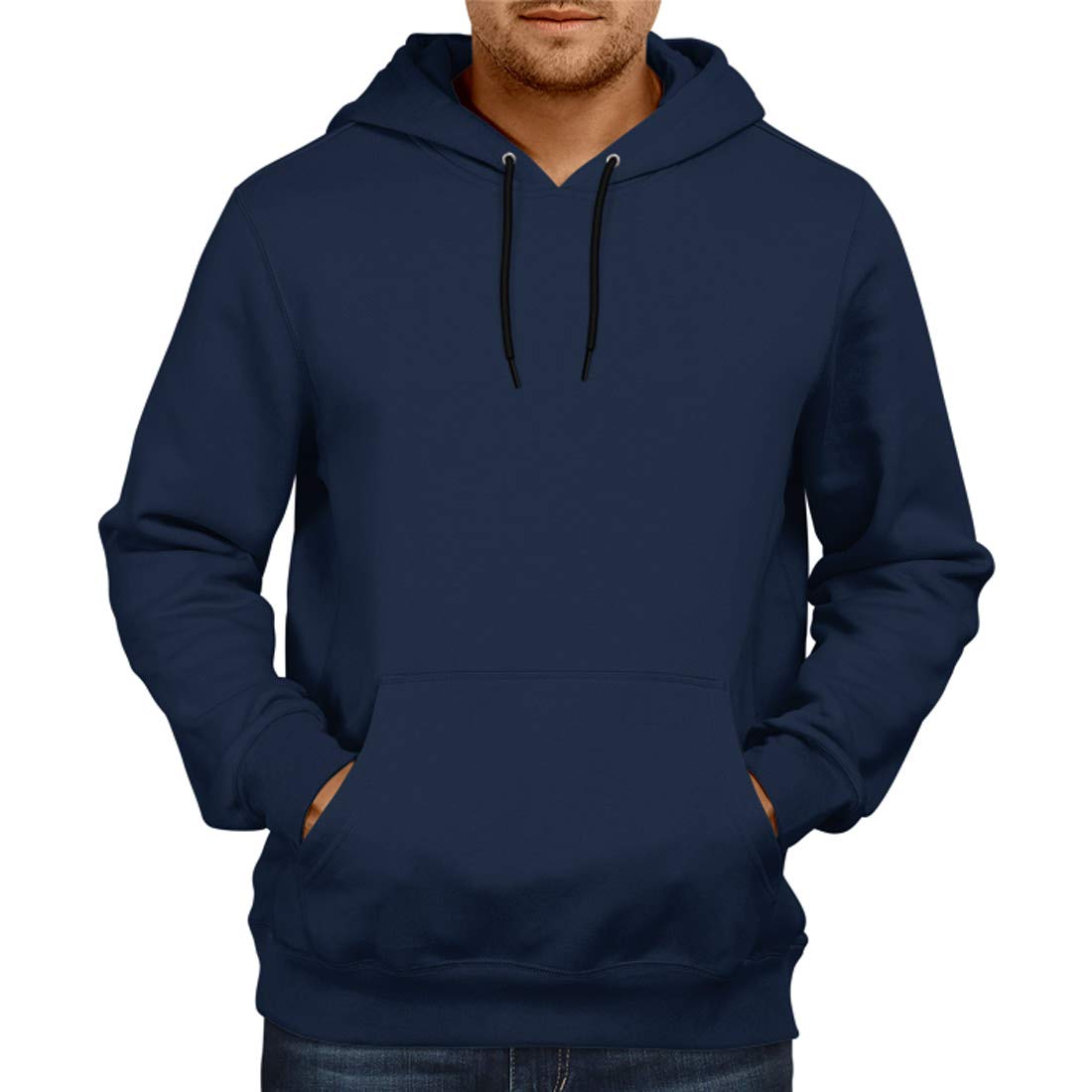 Hoodie Jacket Navy Blue Navy Blue Plain Hoodie For Men