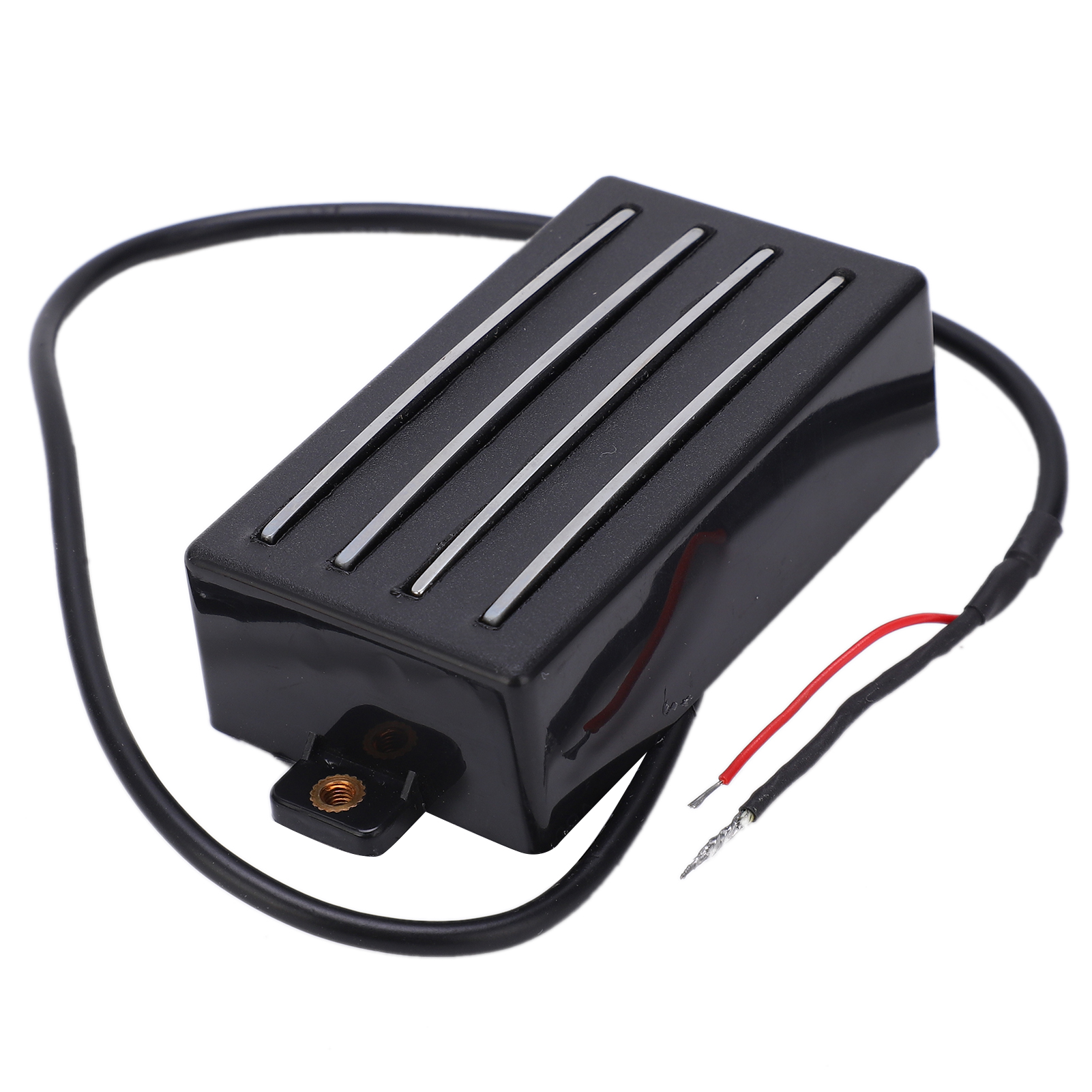 Double Coil Pickup, Humbucker Pickup, Fine Workmanship Convenient To Use 2-Core Wire Quad Rail Double Coil for Guitar Professionals. 
