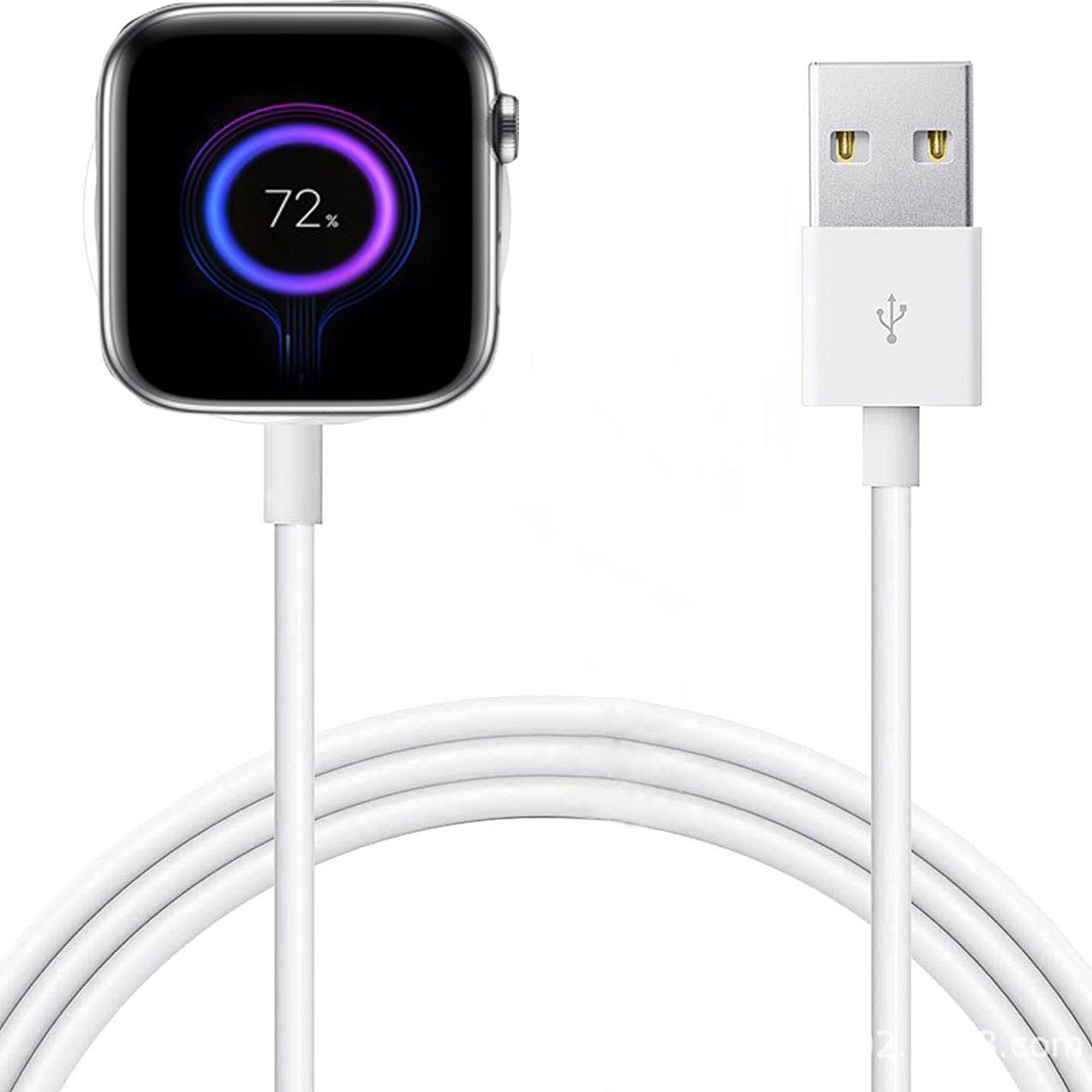 Suitable for Apple Watch charger, metal magnetic wireless charger, iWatch S1-S9/Ultra fast charging. 
