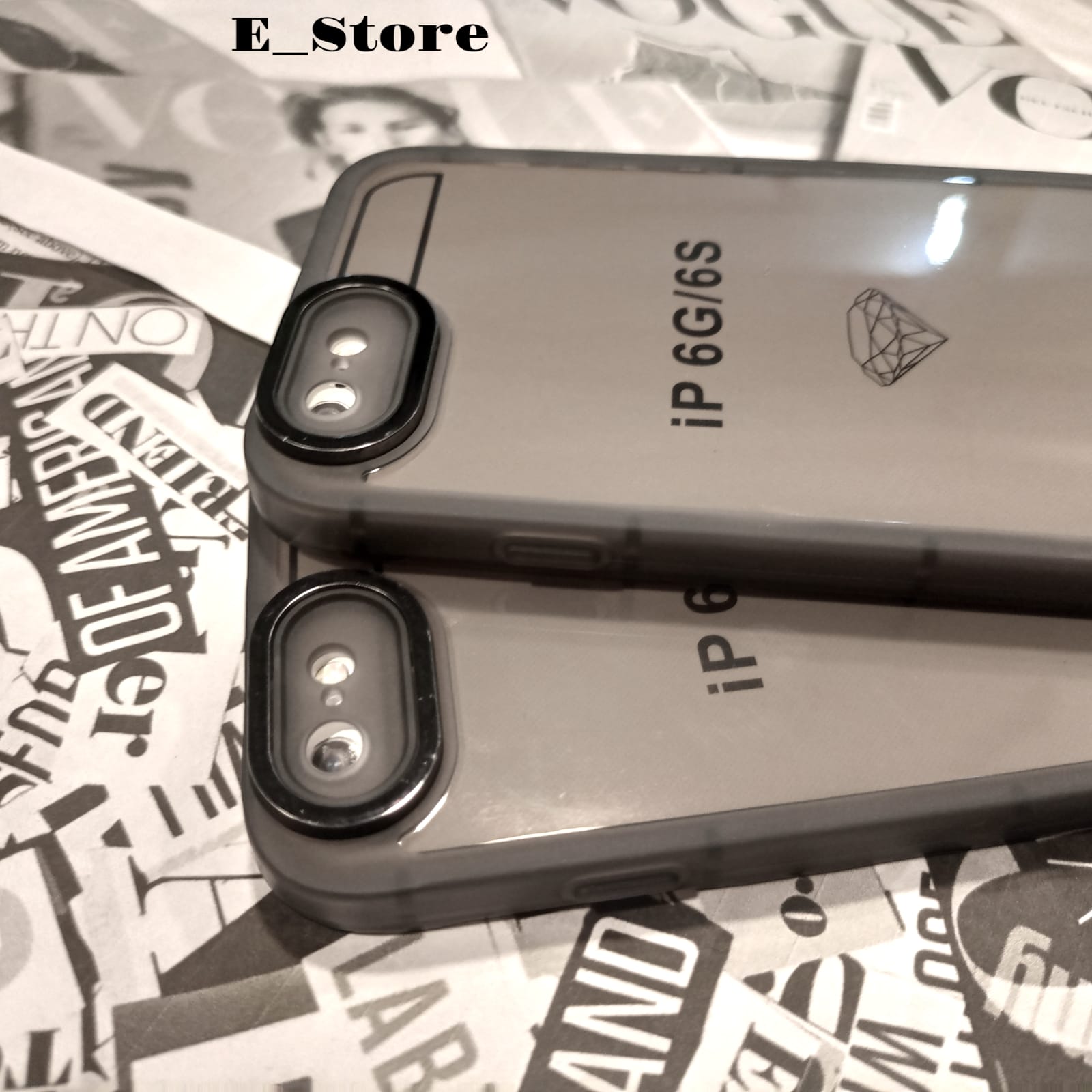 For Apple iPhone 6 / Apple iPhone 6s Matte Transparent  Premium TPU Case Mobile Back Cover Casing-ELF