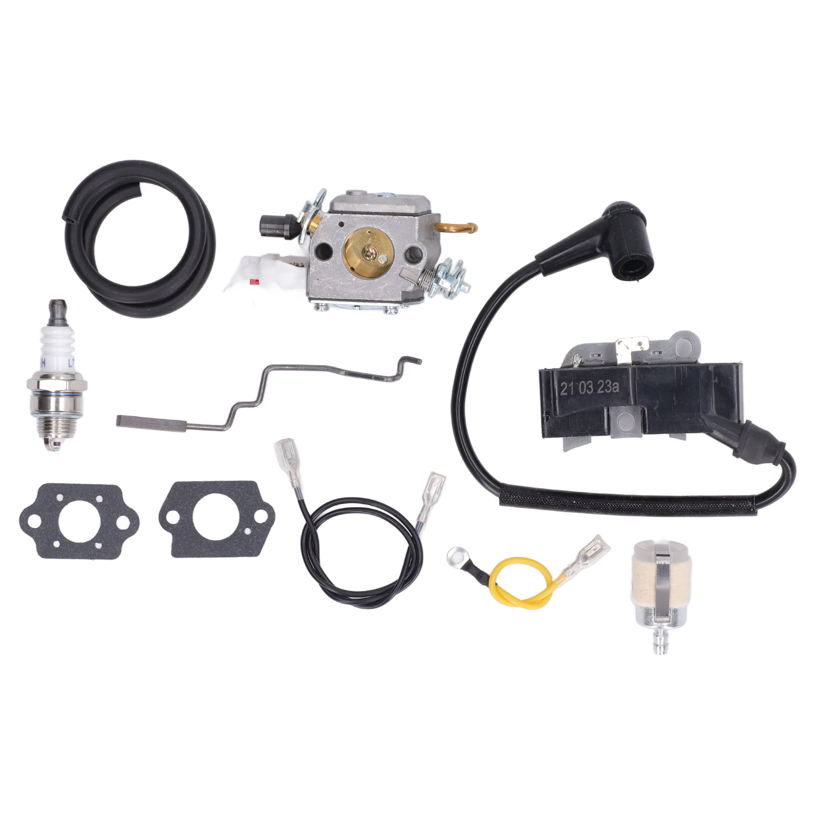 Sparking Plug, Sturdy Carburetor Ignition Coil Set Long Life Span Practical for 345. 