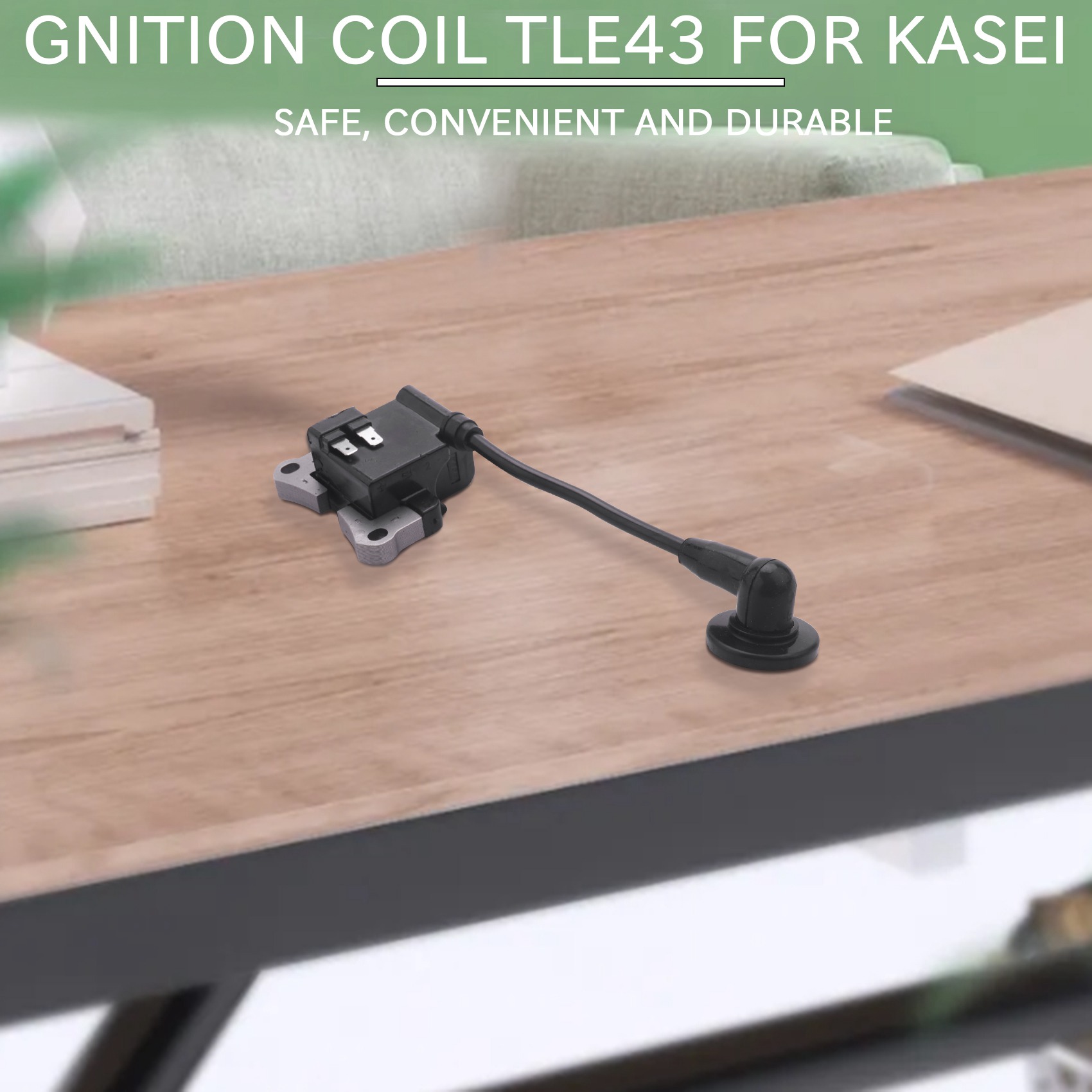 Ignition Coil TLE43 for Mitsubish TLE43, 1E40F-E, KASEI BC-46, CG-430. 