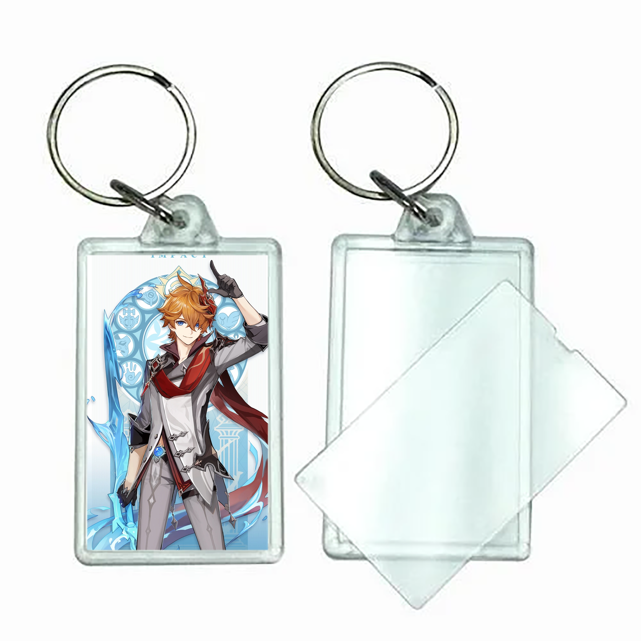 Genshin Impact Acrylic Key Ring Childe Tartaglia - Key Ring - চাবির রিং