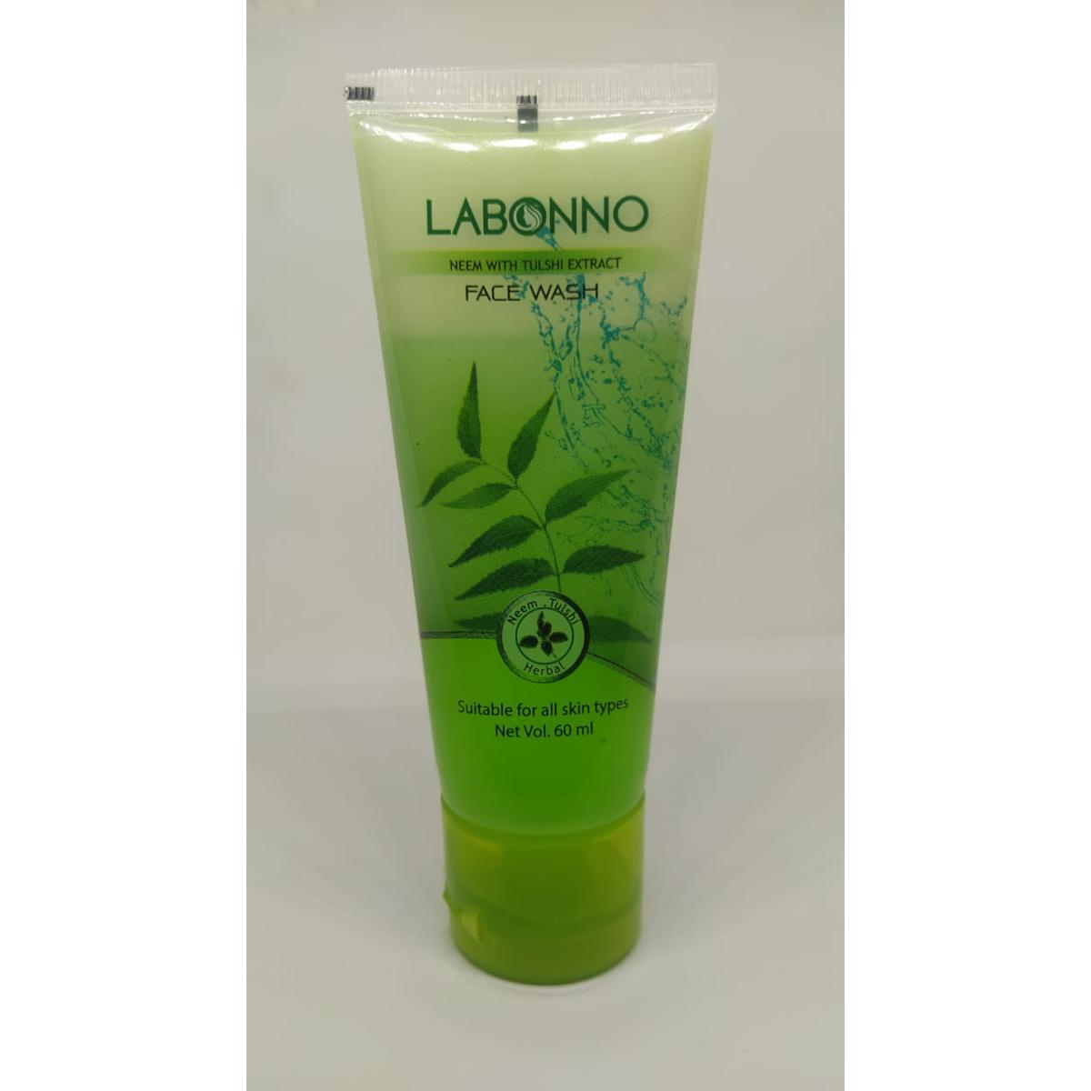 Labonno Neem Tulshi Face Wash - 60ml. 