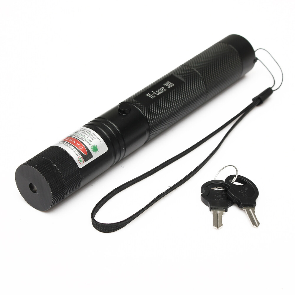 [Pcyc/Ready Stock] 303 Powerful Green Beam Light Pointer Pen Professional High Power Presenter Lazer Flashlight. 