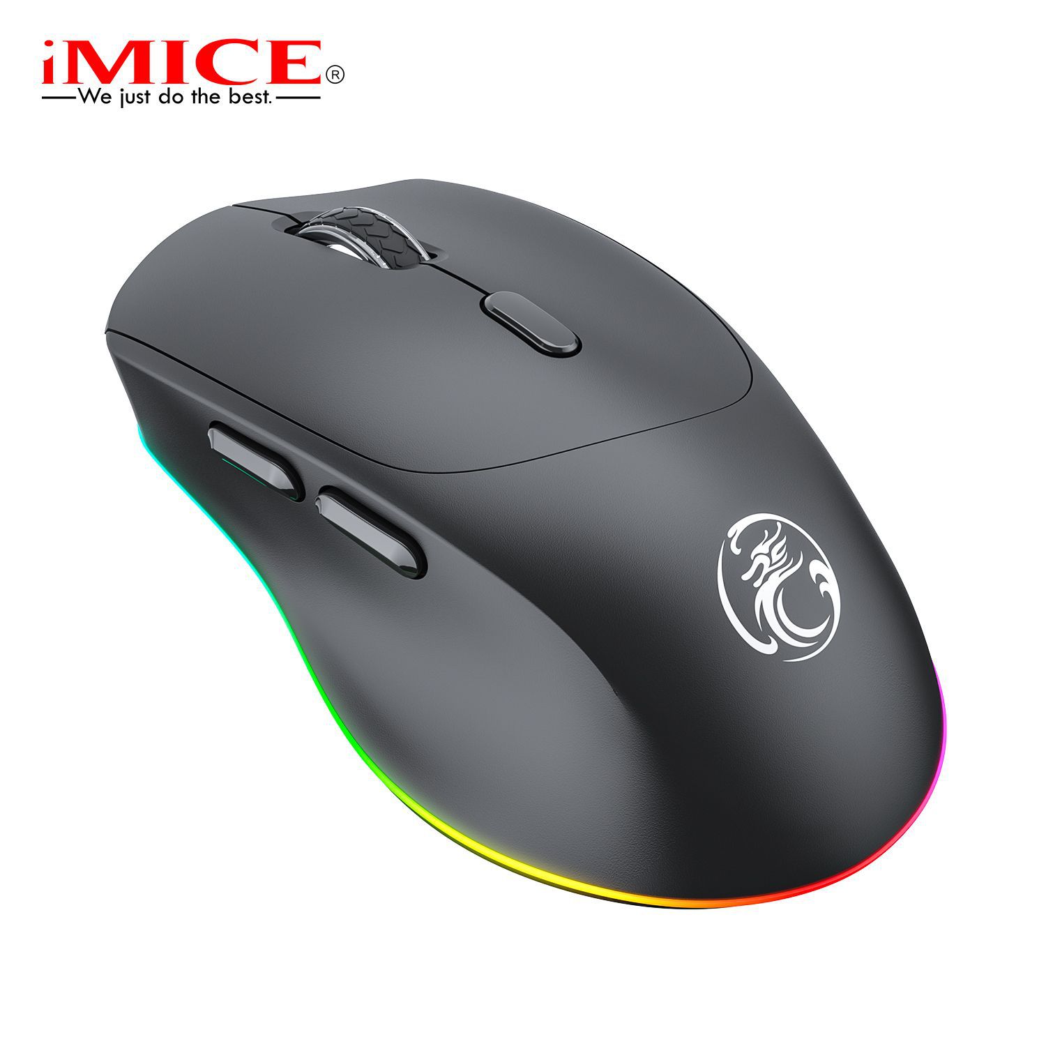 imice Silent Rechargeable Wireless Mouse with built-in lithium battery TYPE-C USB port is in stock. 