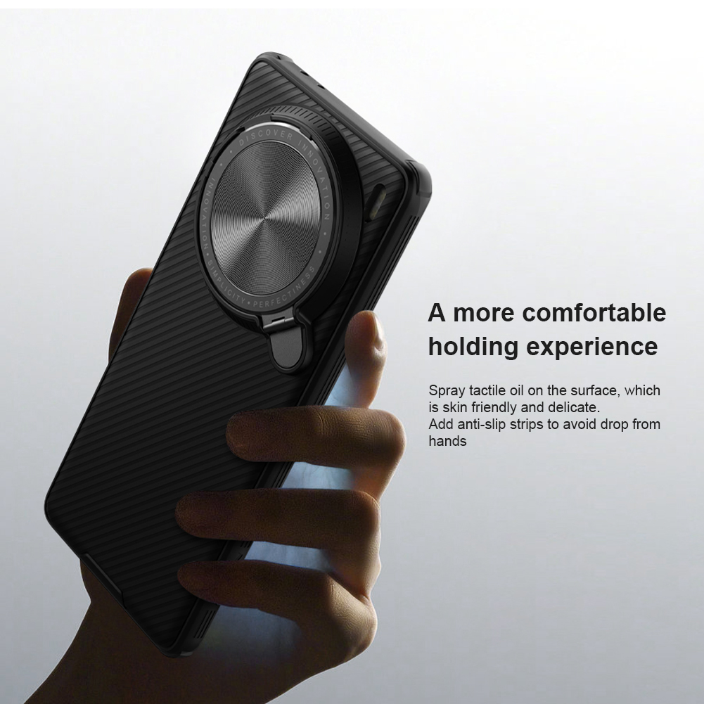 Nillkin Case for Vivo X100s Pro and X100 Pro MagSafe Magnetic Camera Lens Protection Kickstand CamShield Prop Cover. 