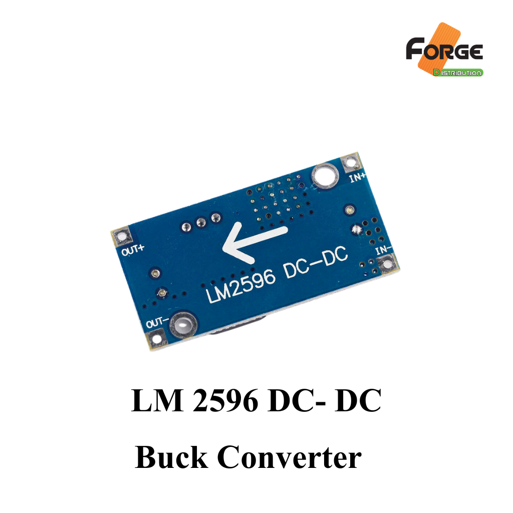2 pcs LM2596 Buck Converter  Step-Down Buck Converter from DC to DC Adjustable circuit 4.5-40V To 3-35V 3A Power Supply.. 