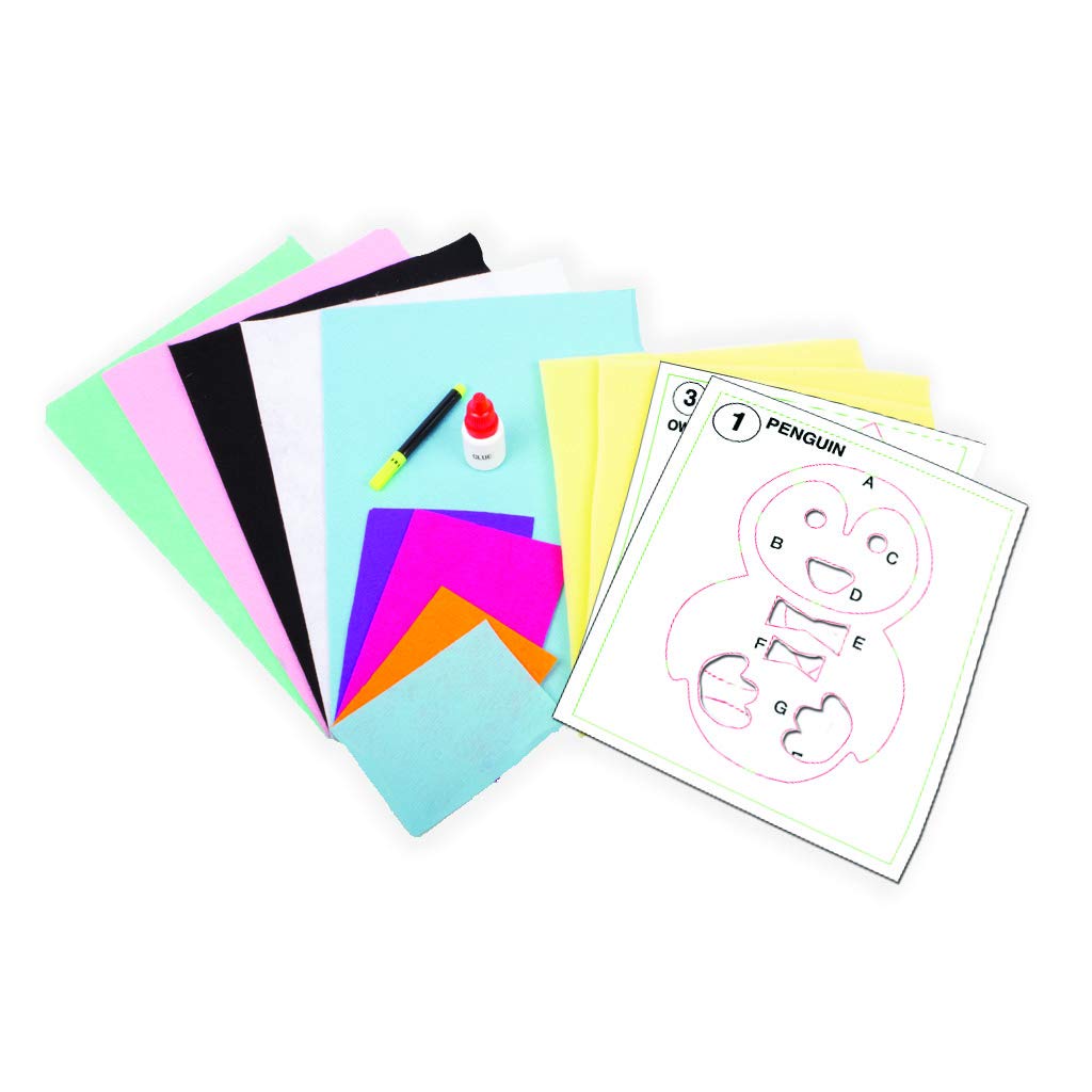 Handycrafts - DIY Plushies , Soft toy maker , Make your own stuffed animal , 5 years + , art and craft kit. 
