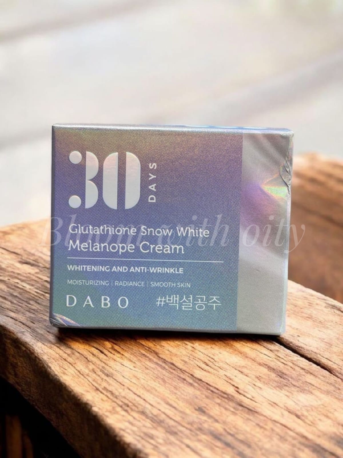 Dabo 30 Days Glutathione Snow White Melanope Cream 100 ml