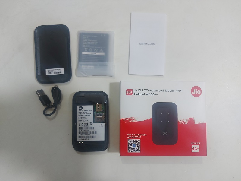Olax WD680 4G LTE Advanced Mobile Pocket Wifi Router. 