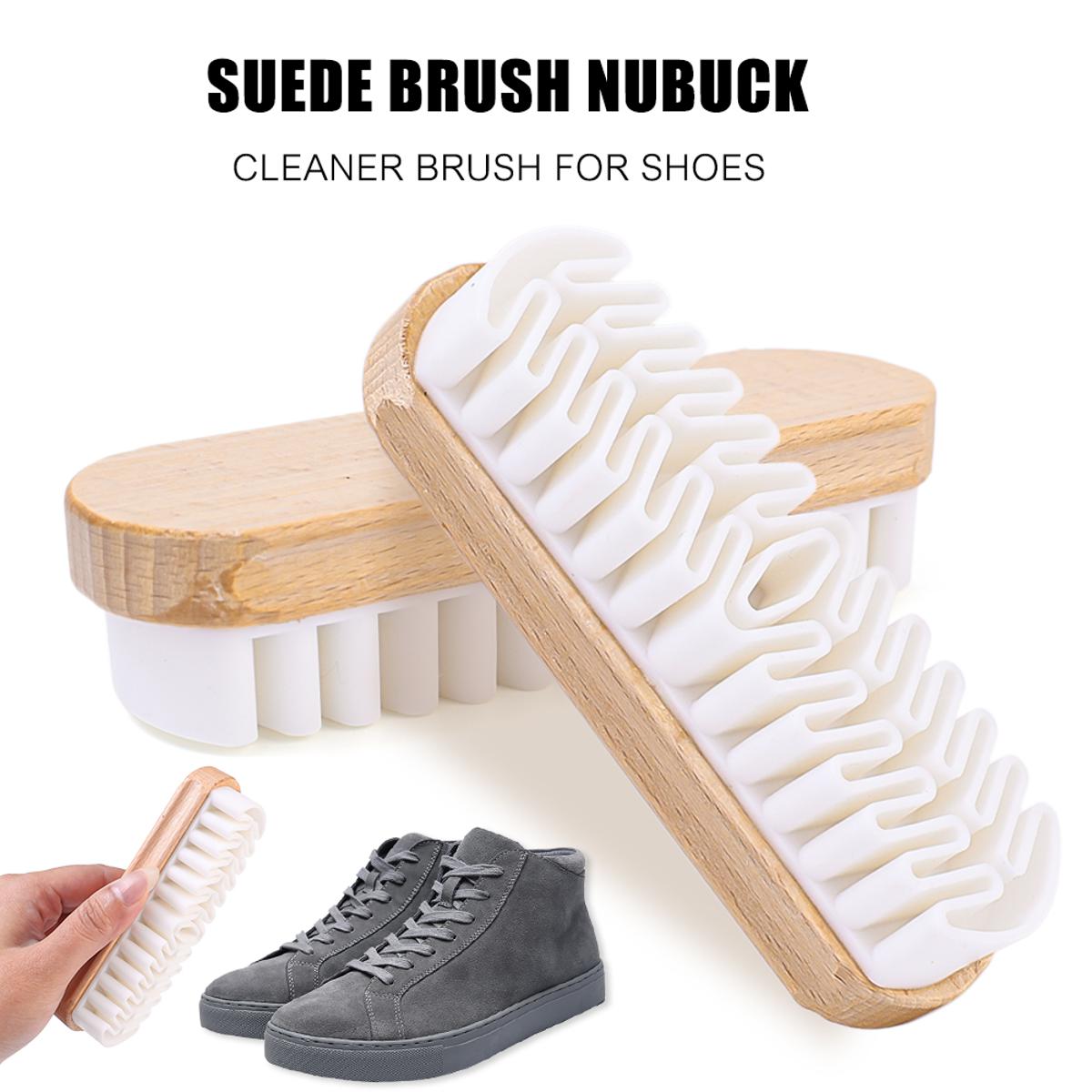 Suede Shoe Cleaner Kit - Hard-Wearing Crepe Brush With Rubber Eraser For Nubuck & Leather | Buy Now With Express International Delivery - View #10