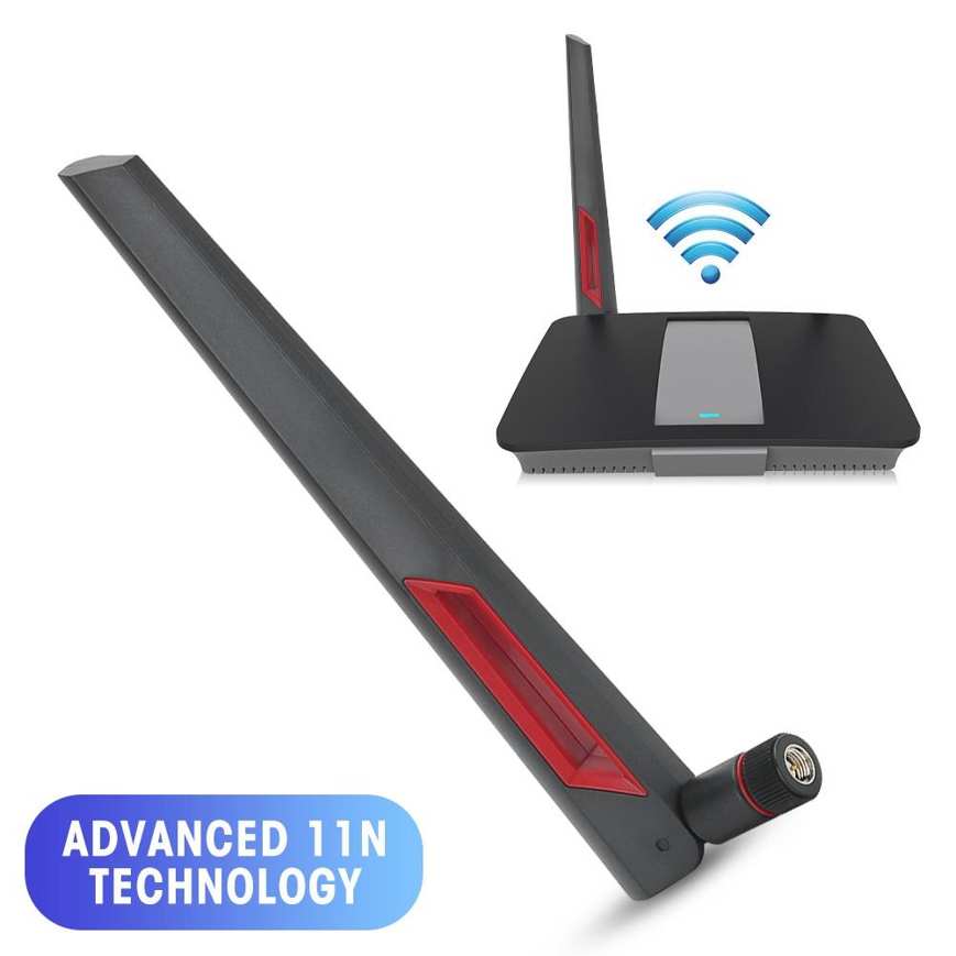 Mini Wireless WIFI External Router Signal Antennas 2.4G/5.8G Dual Band 12dBi 11N. 