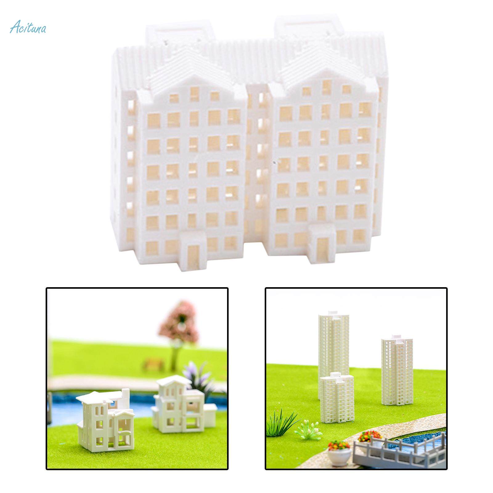 Miniature Apartment Building Decoration Props Display Realistic Micro Landscape 1. 800 C. 