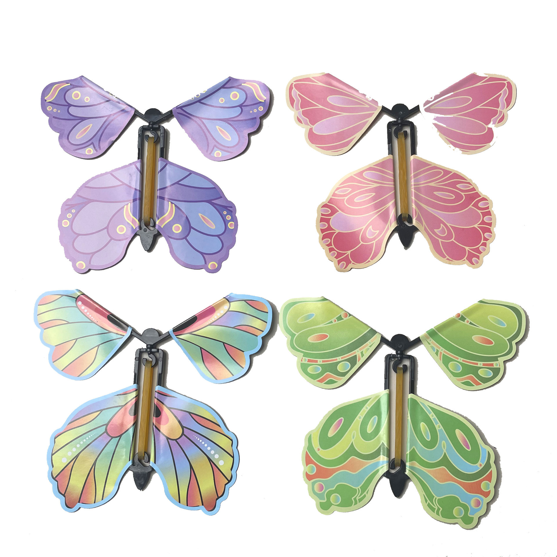 05 Pcs Magic flying butterfly Toy Surprise Gift for Students, Kids, Party, Birthday, Gift. 