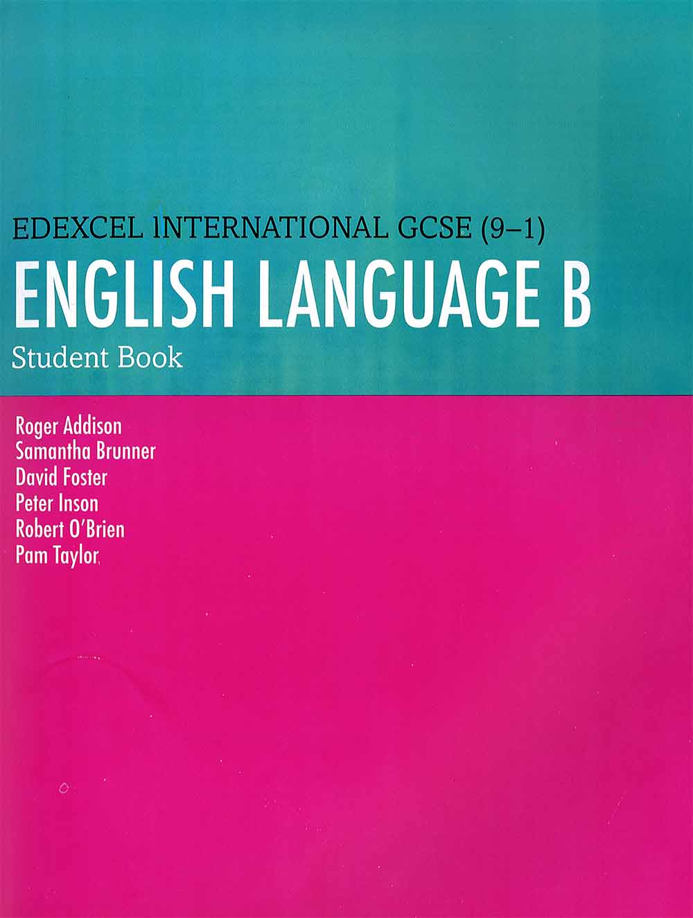Edexcel International GCSE (9-1)English Language B Student Book. 