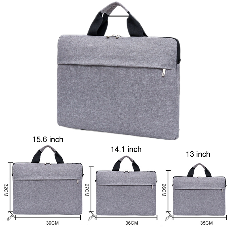 Portable Notebook Bag Multifunctional Waterproof and Wear-Resistant Single Shoulder Computer Bag, Size: 15 inch. 