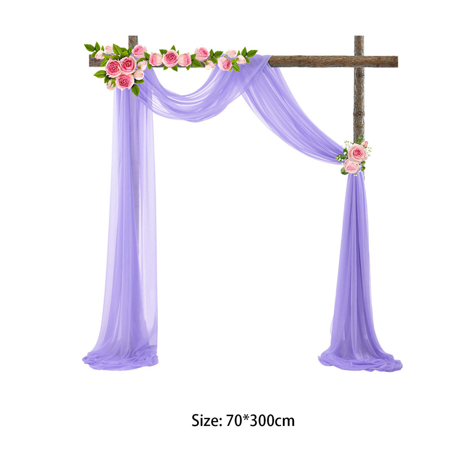 Childrenworld Backdrop Curtain Smooth Premium Ceremony Reception Draping Swag. 