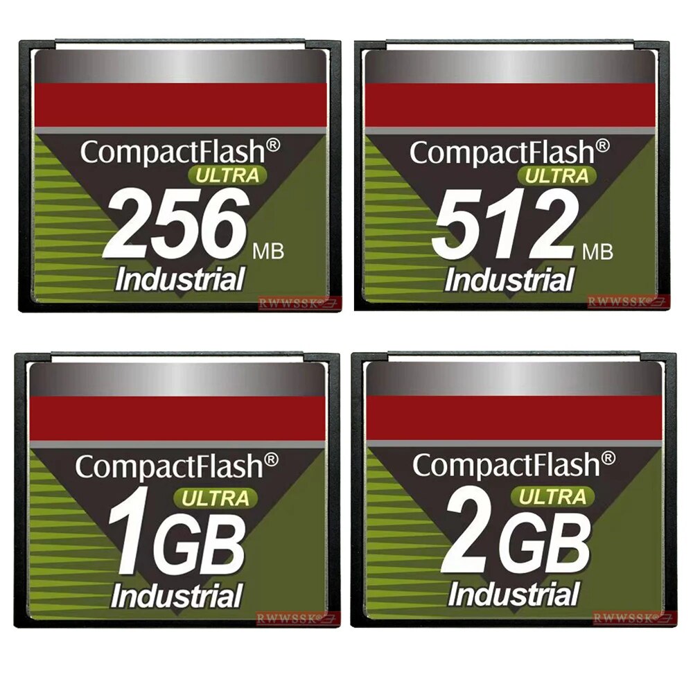Compact Flash Industrial Grade CF Card 128MB 256MB 512MB 1GB 2GB PCMCIA Reader Memory Card for FANUC Machine tool CNC