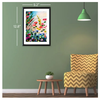 7x3 Multi color frame