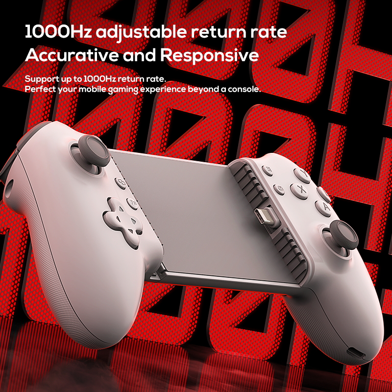MEMO S3 Type-C Wired BT Wireless Multi-Mode Mobile Game Pad Controller Joystick for Phone and Tablet Android iOS. 