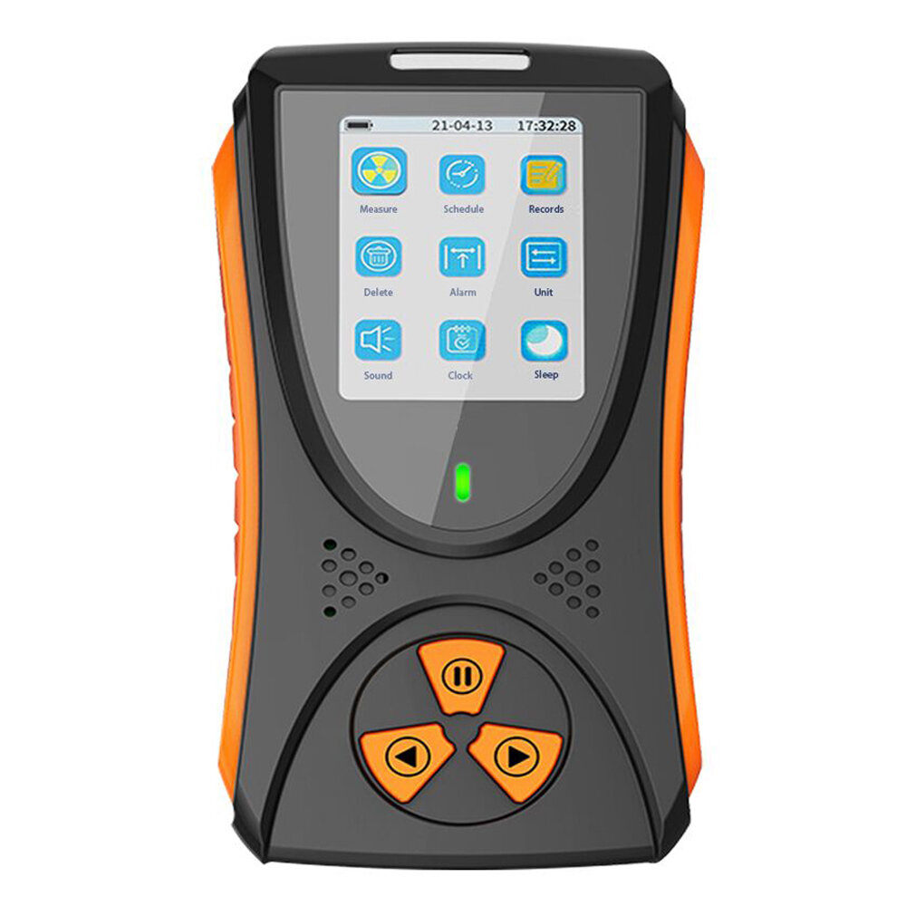 HFS-10 High Precision 0. 05uSv-50mSv Nuclear Radiation Detector X-ray Beta Gamma Geiger Counter Built-in Alarm Fuction. 