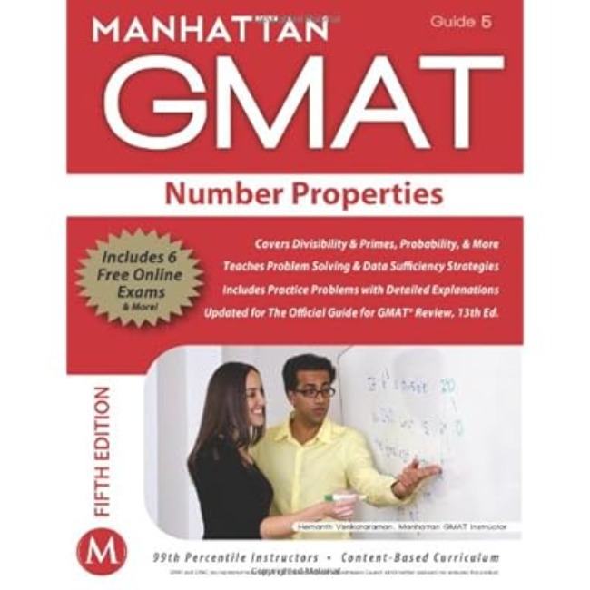 Number Properties GMAT Strategy Guide (Manhattan GMAT Instructional Guide 5) by Manhattan GMAT