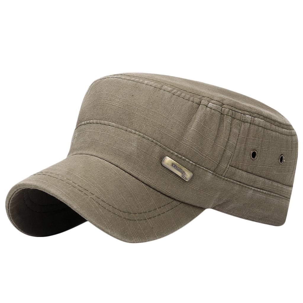 military flat cap