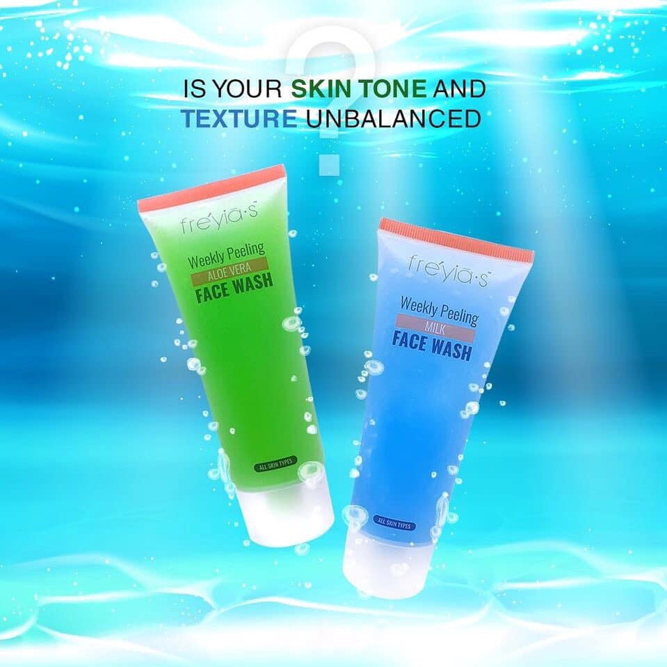 peeling face wash