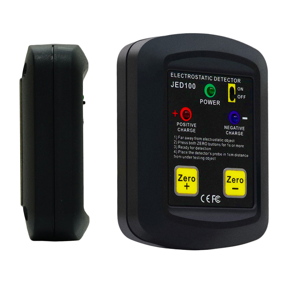 Palm-size Electrostatic Detector Portable Electrostatic Tester Electrostatic Analyzer 100V~20KV ESD Test Meter Gauge. 