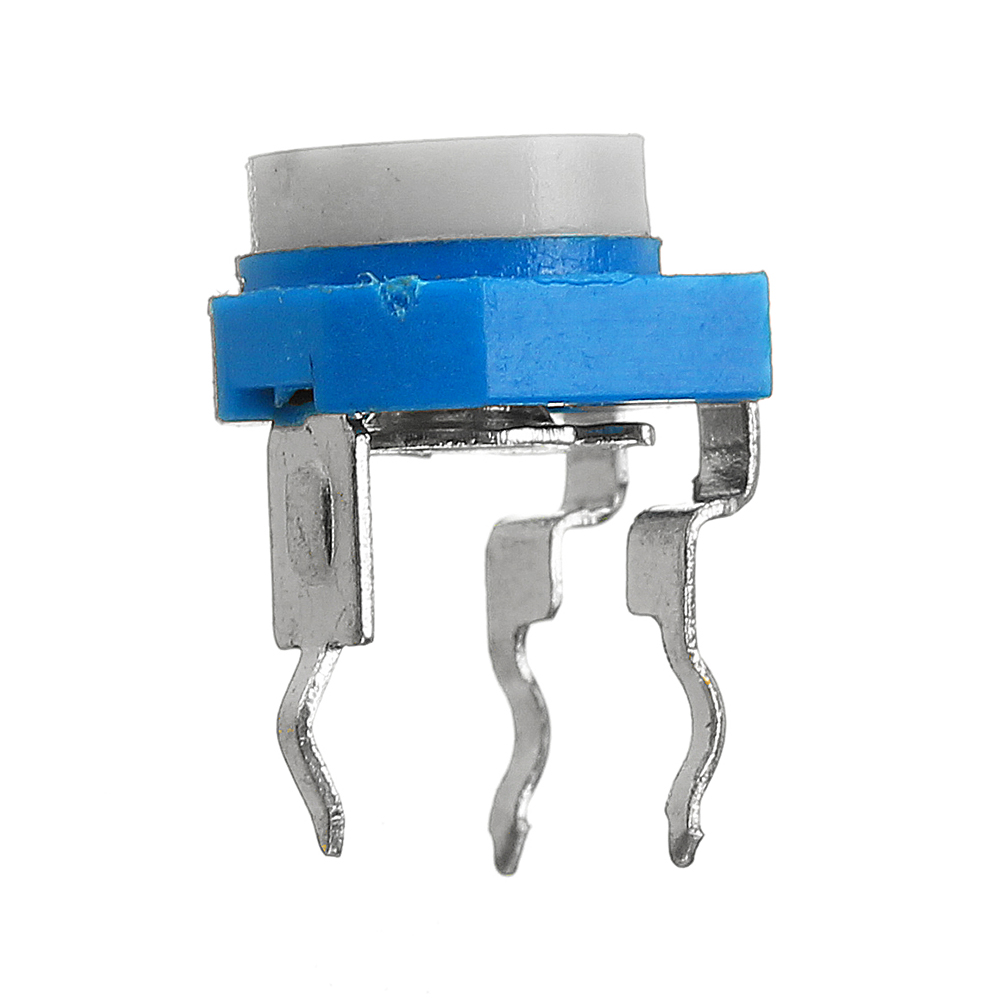 10Pcs- RM065 RM-065 VR 10K Ohm 103 Potentiometer Trimmer Trim Pot 10K Ohm 103 Trimpot Variable Resistor Top Adjustment Single Turn 6mm V/R 3Pin Leads Terminals . 