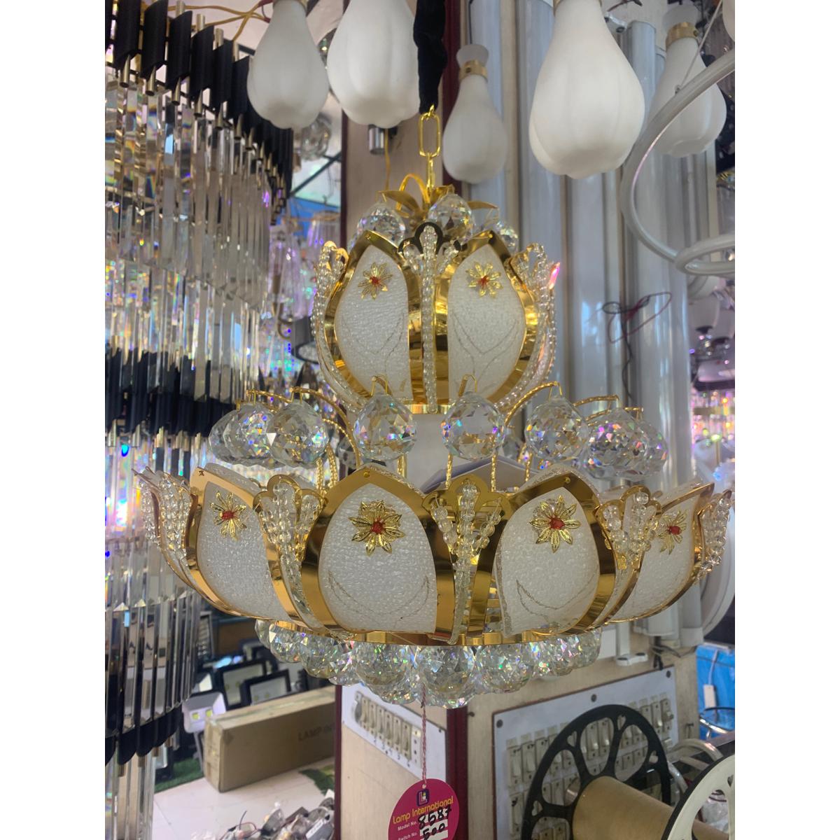 শাপলা ঝাড়বাতি ক্রিস্টাল Crystal Hanging 