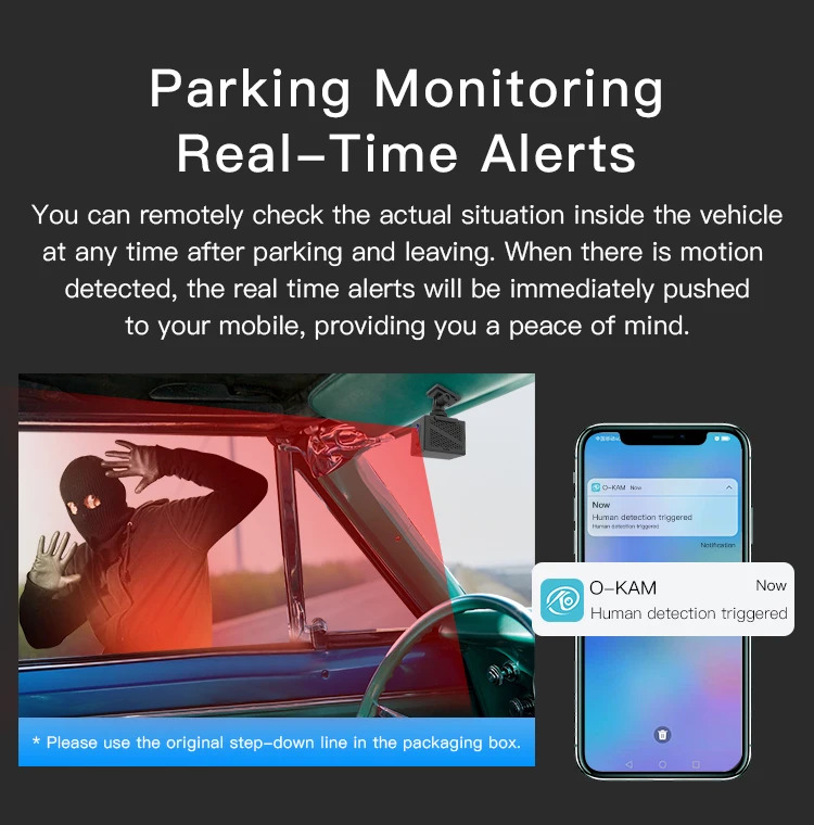 Vstarcam CB75P 4G Car Dashcam 2k Night Vision Low Power Parking Security Car Camera. 