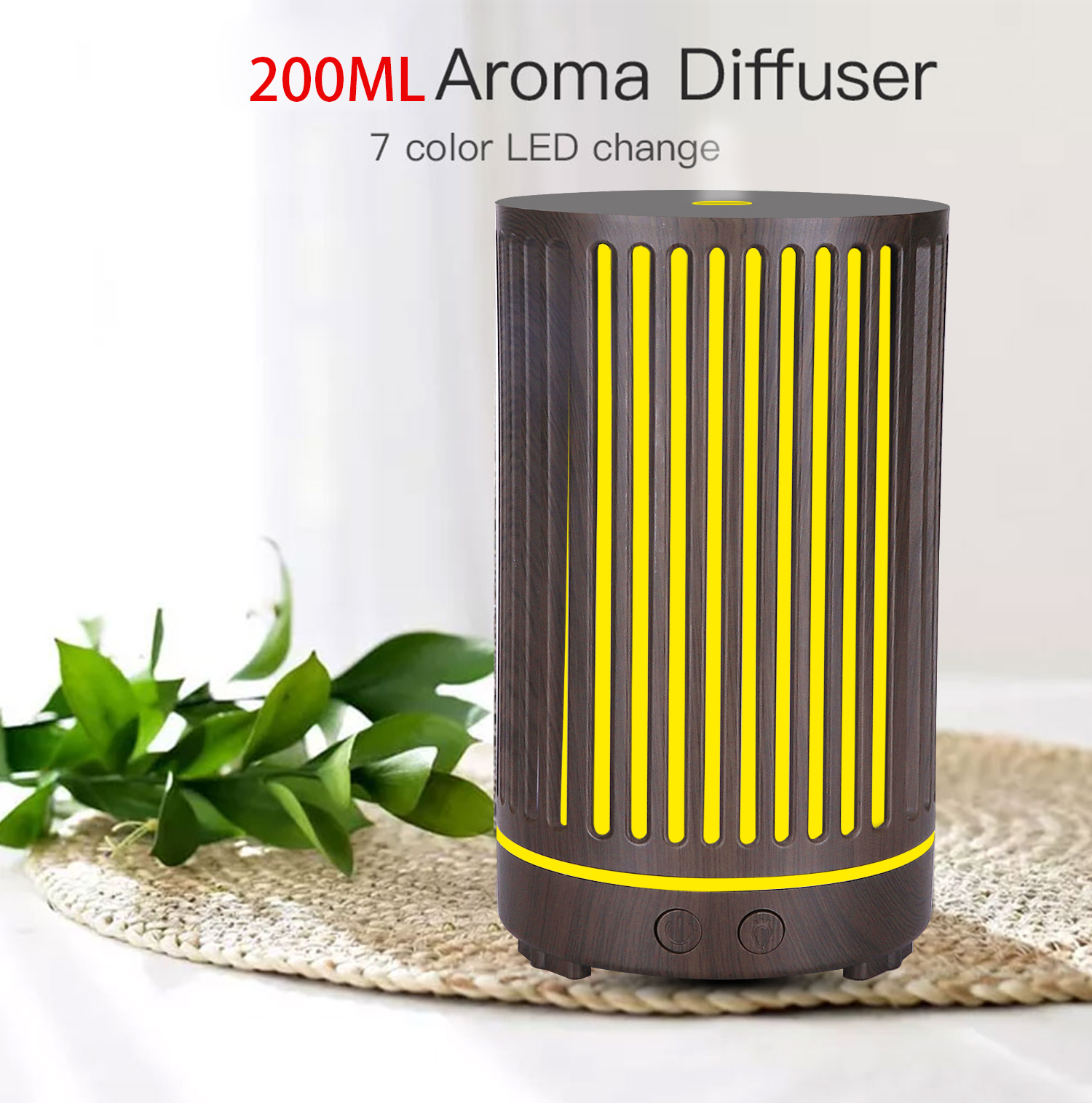 Tuya smart aroma diffuser wifi wireless oil essential diffuser air Humidifier Mist with LED Light App and Voice Remote Control. 