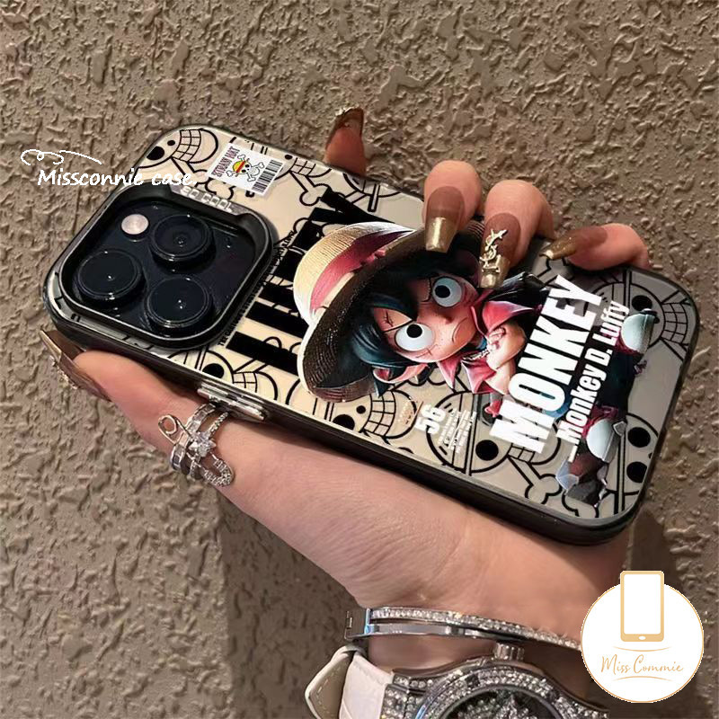 For Realme C53 C67 C55 C11 Note 50 C51 C25 C15 5i 5 6i 8i 5s 9i 7i C12 C21 C25Y C35 C21Y C20A C30 C20 C33 C17 Narzo 50 Trendy Anime One Piece Cool Luffy Zoro Sabo Plating Case. 