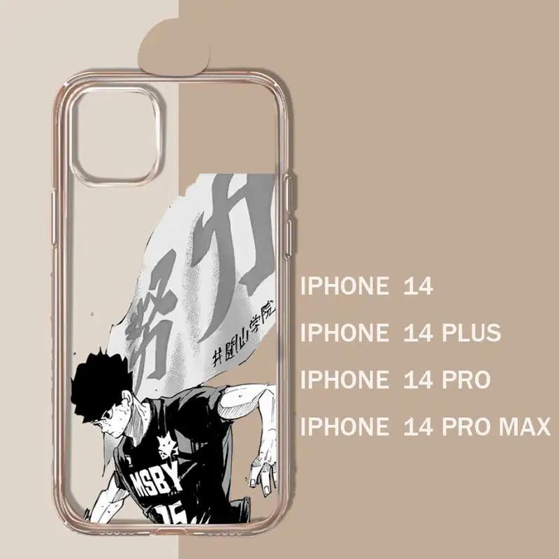 plusro maxe 11 1 iphonu Oya Haikyu volleyball anime phone case transparent soft for 3 12 14 15 p mini. 