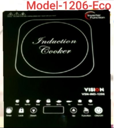 VISION TOUCH CONTROL INDUCTION COOKER. 
