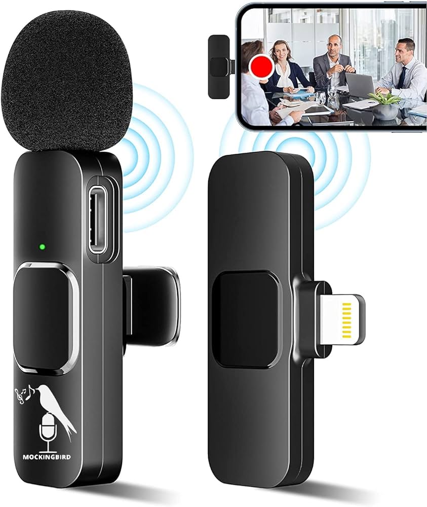 K9 Wireless Lavalier Microphone Noise Reduction Outdoor Live Broadcast USB Lavalier Microphone