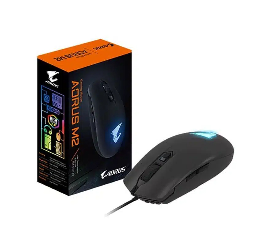 Gigabyte Aorus M2 Mouse, Gaming RGB USB & 7 Buttons