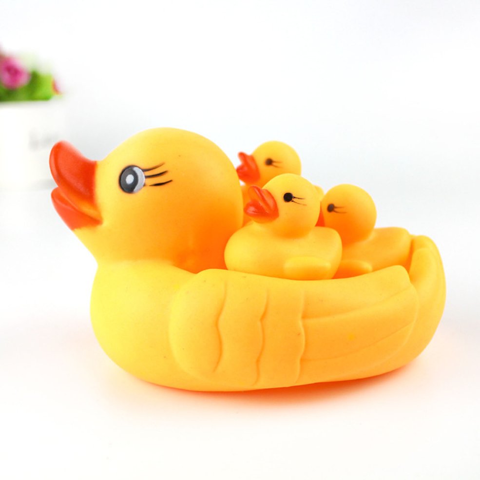 Swimming Pool Inflatable Ducks Swim Ring Inflatable Float Pool Party Toy. 