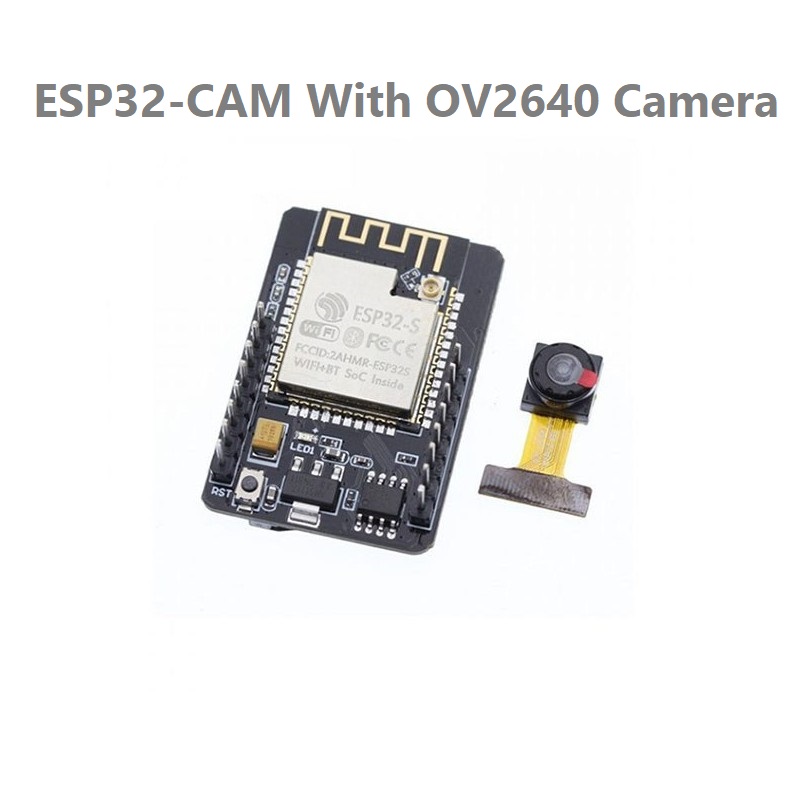 ESP32-CAM WIFI ESP32 CAM Wireless Development Board With OV2640 Camera Micro USB to Serial Port CH340G 4.75V-5.25V NodeMcu. 