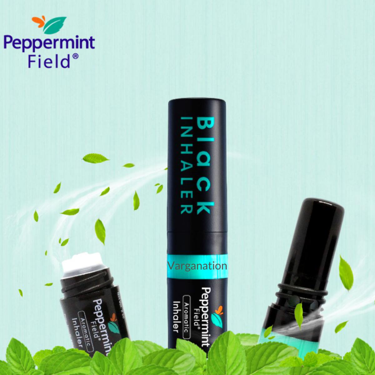 Peppermint Field Black Inhaler 2 in 1 (Thailand) - 3cc