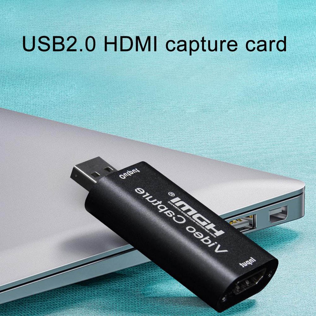 Video Capture Card 1080P 4K Hdmi To Usb Usb 2.0 Video Capture Device Audio Video Re Cording for Streaming Ps4 Xbox Phone Game Camera Live Stream Broadcast. 