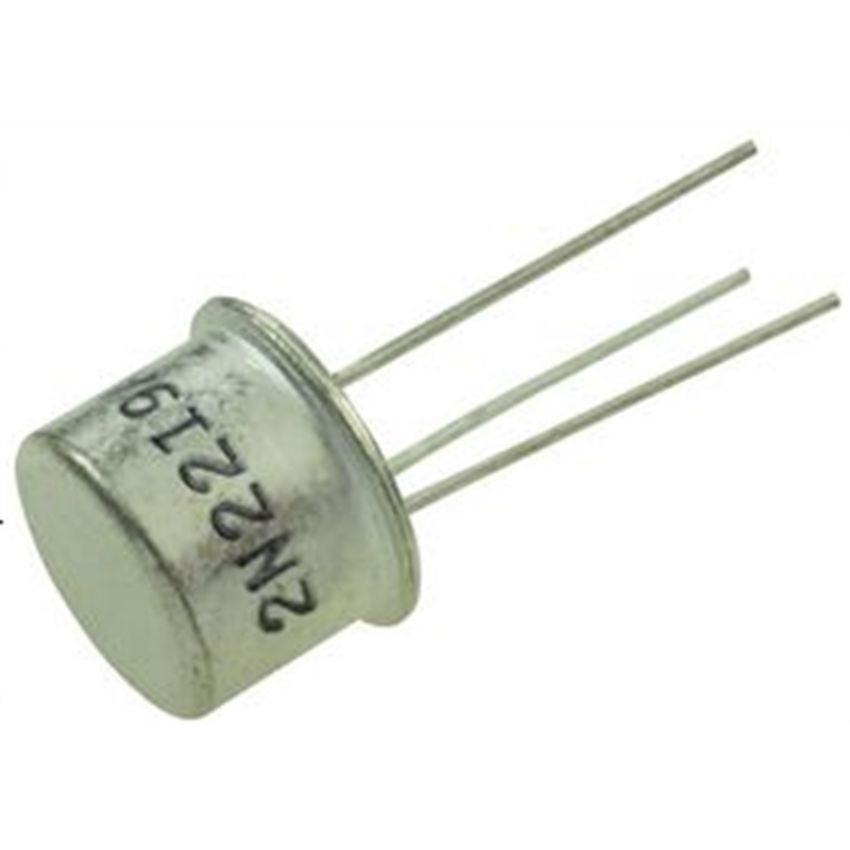 2N2219A 2N2219 2N-2219 2219 NPN Transistor 30V 800mA High Speed Switch Transistor TO-39 Package 3 Pin Leads. 