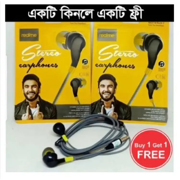 Realme best sale stereo headphones