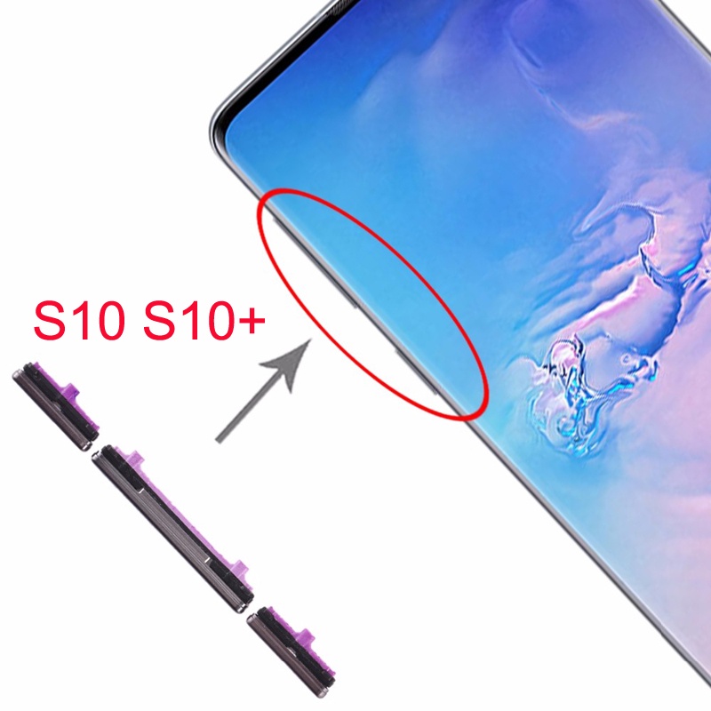 Out Side Key Volume Power Button For Samsung S10 S10 Plus. 
