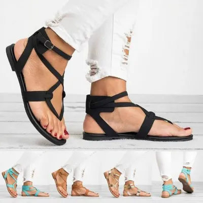 Bandage beach deals flat sandals