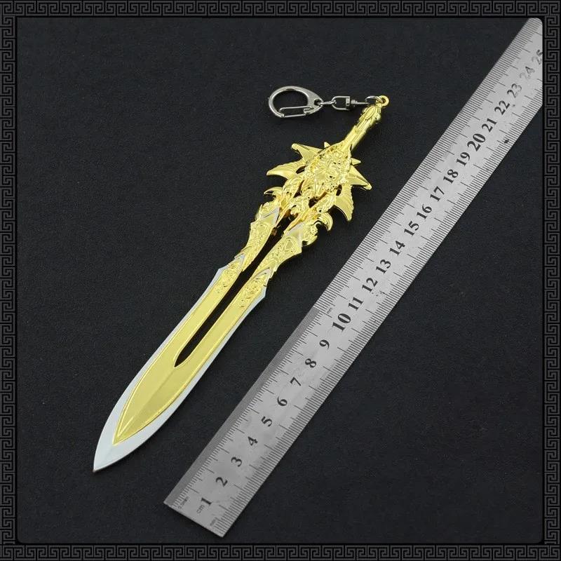 God of War Blade of Olympus Blades of Chaos Zeus Kratos Game Keychain Katana Real Collection Desktop Display Toy. 